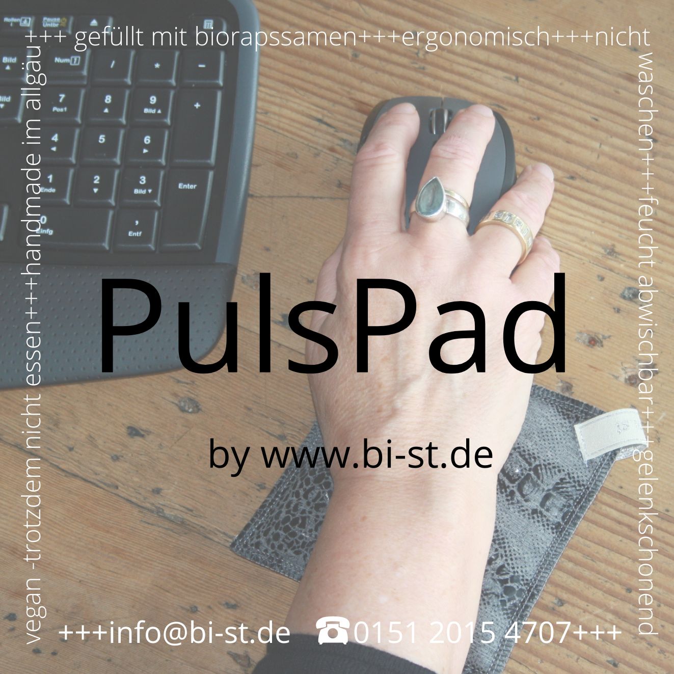 Puls-Pad - wunderbare Entlastung für das Handgelenk